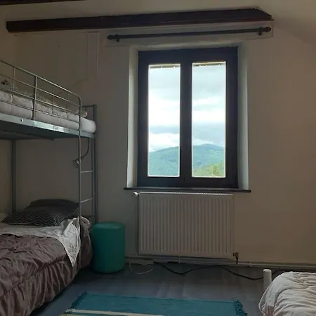 펜션 Au Bout Des Mynes Avec Vue Panoramique