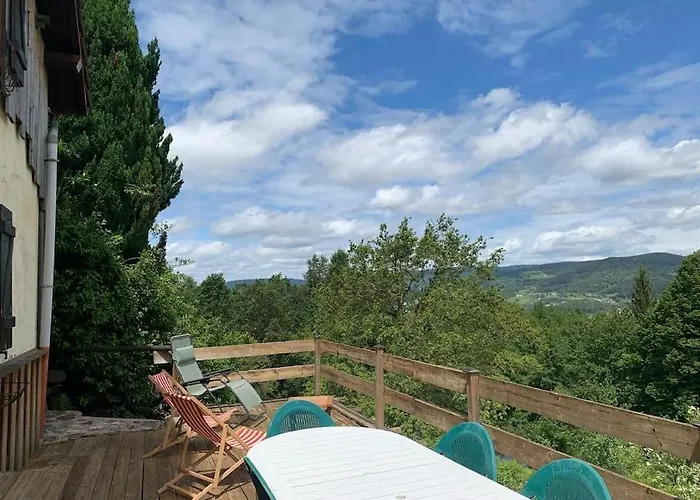 Ferme Pleine Nature, Vue Splendide 2 Cheminee * Le Thillot